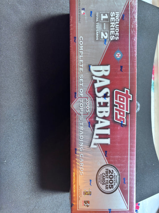 2005 Topps Factory Sealed Complete Set,  1 Pack First Year Cards