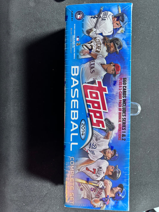 2014 Topps Factory Sealed Baseball Set, Includes 5-Card Rookie Variations