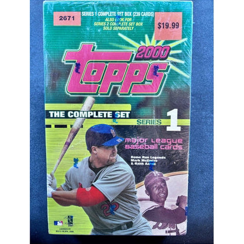 2000 Topps Baseball Factory Sealed Series 1 Set