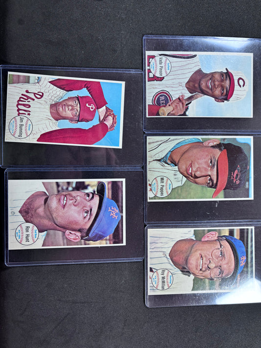 1964 Topps Giants Partial Set, Includes 32 Cards, Jim Bunning, Bill Skowron, Galen Cisco