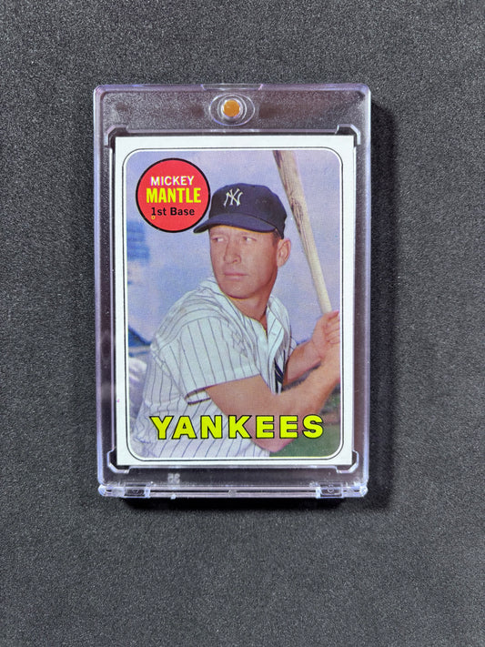 1969 Topps Baseball Complete Set, Includes Mickey Mantle, Roberto Clemente, Hank Aaron