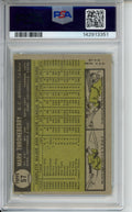 1961 Topps Marv Throneberry, #57, PSA 8