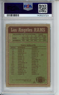 1984 Topps Eric Dickerson, Rams Team Leaders, #276, PSA 6