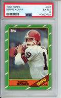 1986 Topps Bernie Kosar, #187, PSA 6
