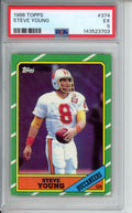 1986 Topps Steve Young, #374, PSA 5