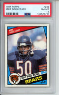 1984 Topps Mike Singletary, #232, PSA 8