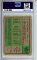 1984 Topps Joe Montana, #358, PSA 8