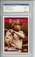 1995 Upper Deck Sonic Heroes of Baseball Babe Ruth, #3, IGS 9