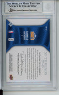 2007 Upper Deck SP Rookie Threads, SP Threads, Game Used Patch, Carmelo Anthony, #SPCA, BGS 8.5