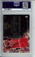 1995 Flair Michael Jordan, #15, PSA 9