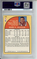 1990 Hoops, Mark Jackson, #205, (Menendez Brothers in the Background), PSA 9