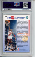 1992 Upper Deck, In Your Face, Michael Jordan, #453, PSA 9