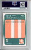 1988 Fleer Reggie Miller Rookie Card, #57, PSA 9