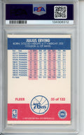 1987 Fleer Julius Erving, #35, PSA 9