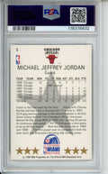 1990 Hopps, All-Star, Michael Jordan, #5, PSA 8
