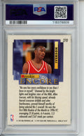 1996 Fleer Ultra Encore, Allen Iverson, Rookie Card, #270, PSA 8