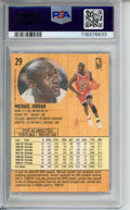 1991 Fleer Michael Jordan, #29, PSA 8