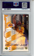 2000 Upper Deck, Graphic Jam, Kobe Bryant, #G1, PSA 7