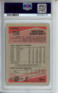 1989 Topps Wayne Gretzky, #156, PSA 7