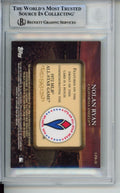 2009 Topps Legends of the Game, 1972 All-Star Game Commemorative Patch, Nolan Ryan, #LPR35, BGS 8