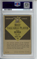 1961 Topps, MVP, Yogi Berra, #472, PSA 5