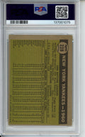 1961 Topps New York Yankees Team, #228, PSA 3