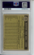 1961 Topps Red Sox Team, #373, PSA 2.5