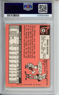 1969 Topps Reggie Jackson, Rookie Card, #260, PSA 2