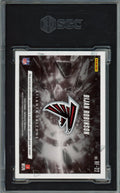 2023 Panini Absolute, Rookie Force Material Patch, Bijan Robinson, #RF-22, Rookie Card, SGC 8.5