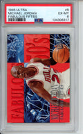 1995 Fleer Ultra, Fabulous Fifties, Michael Jordan, #5, PSA 6