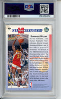 1992 Upper Deck Dominique Wilkins, #454, Error Card, PSA 6